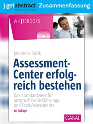 cover image of Assessment-Center erfolgreich bestehen (Zusammenfassung)